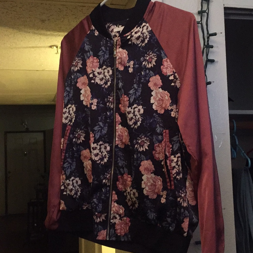 Flower design jacket